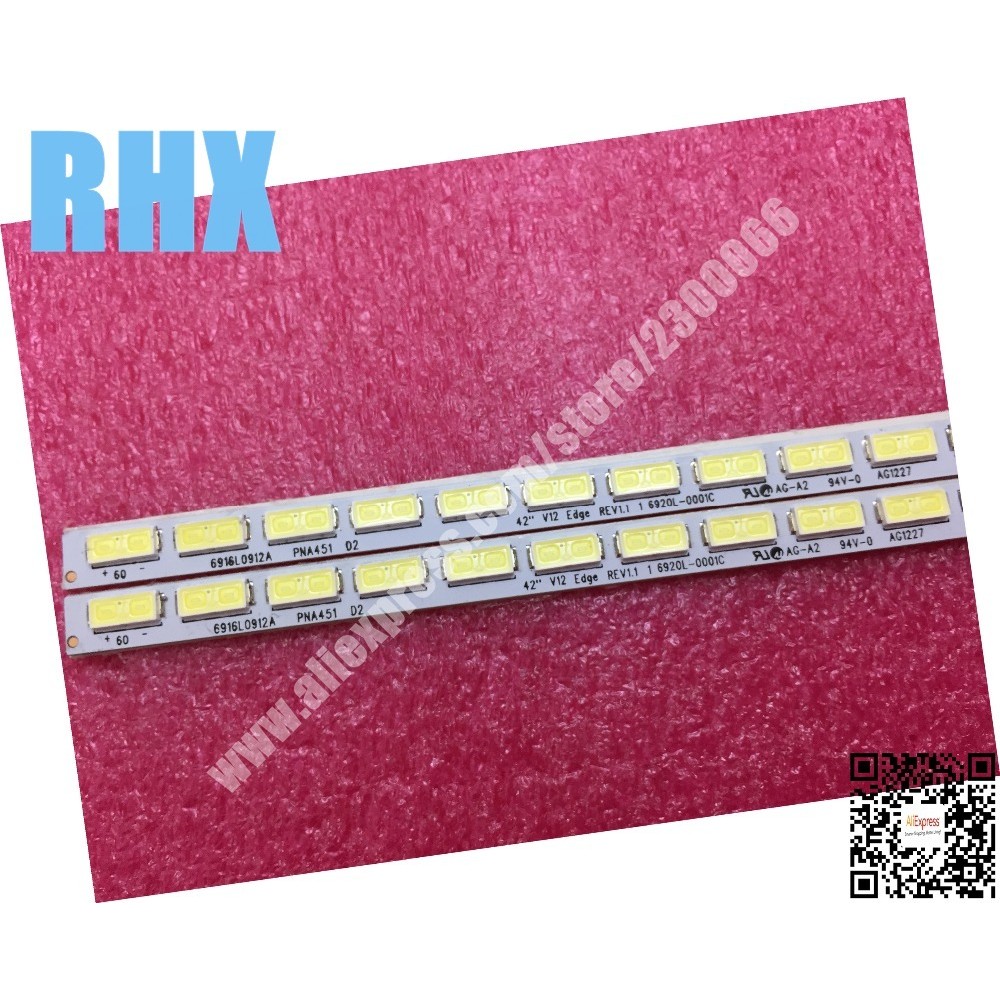 5piece/lot FOR konka LCD TV LED backlight LED42X8000PD LE42A70W 6916L01113A 6922L-0016A 6920L-0001C LC420EUN 1piece=60LED 531MM