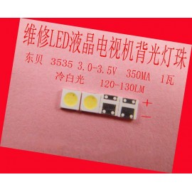 200piece/lot FOR repair Philips Cool Hisense LED LCD TV backlight Article lamp SMD LEDs 3535 3V Cold white light emitting diode