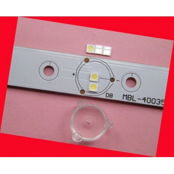 200piece/lot FOR repair Philips Cool Hisense LED LCD TV backlight Article lamp SMD LEDs 3535 3V Cold white light emitting diode