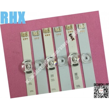 3piece/lot alternative 32 LG TV LED Backlight LV320DUE 6916L1974A 1975A 6916L-1974A 6916L-1975A 6916L-2223A 6916L-2224A 6LED
