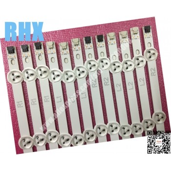 for LG 42inch LCD backlight 6637L-0017A PPW-HL42DC LC420DUN 6916L-1120A 1121A 1122A 1123A 1set=12piece R1+L1 Length is 832mm