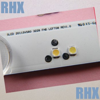 200piece/lot FOR repair Samsung LCD TV LED backlight Article lamp SMD LEDs 3228  3V Cold white light emitting diode