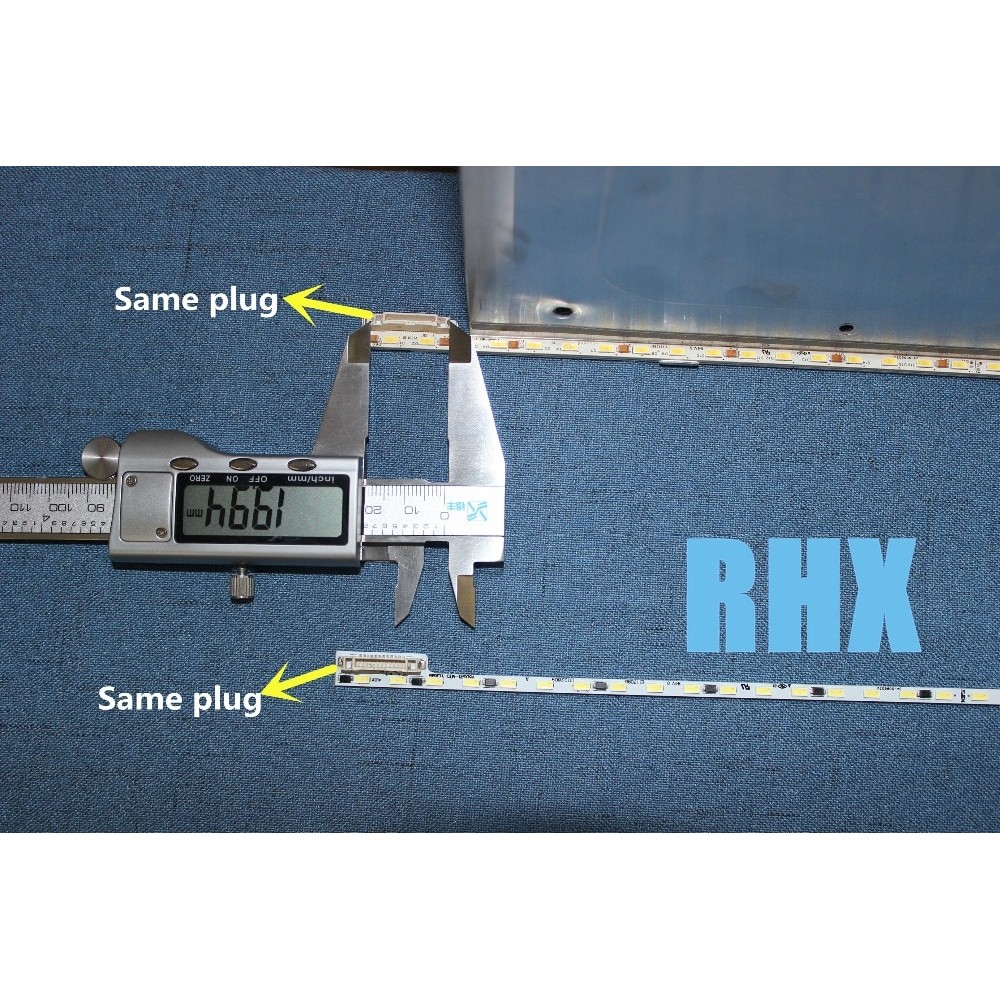FOR repair skyworth LCD TV LED backlight 50E510E Article lamp V500H1-ME1-TLEM9 screen V500HJ1-ME1 1piece=68LED 623MM