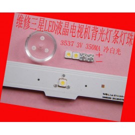 200piece/lot FOR repair Samsung LCD TV LED backlight Article lamp SMD LEDs 3537 3535  3V Cold white light emitting diode