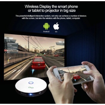 ByJoTeCH M18 projector 2G 32G 3D glasses Tripod 3D Android WIFI Proyector 4K Beamer AirPlay Miracast Built-in battery Vs dlp800w
