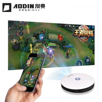 ByJoTeCH M18 projector 2G 32G 3D glasses Tripod 3D Android WIFI Proyector 4K Beamer AirPlay Miracast Built-in battery Vs dlp800w