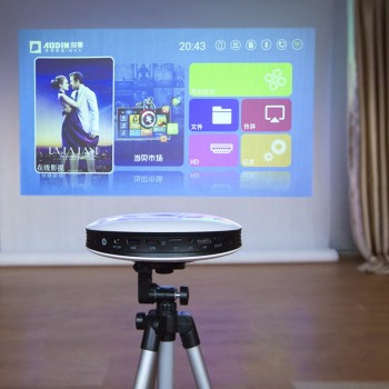 ByJoTeCH M18 projector 2G 32G 3D glasses Tripod 3D Android WIFI Proyector 4K Beamer AirPlay Miracast Built-in battery Vs dlp800w