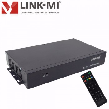 LINK-MI LM-TV04 1920x1080@60Hz 4 HDMI output Full HD LED/LCD 2x2 HDMI Video Wall Controller ,Processor RS232