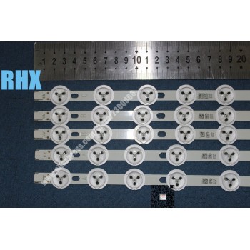 5piece/lot   100%NEW  39 40 TV LED Backlight Strip For TOSHIBA 40L3433DG VES400UNDS-01 VES400UNDS-02    1piece=355MM