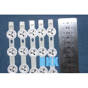 5piece/lot   100%NEW  39 40 TV LED Backlight Strip For TOSHIBA 40L3433DG VES400UNDS-01 VES400UNDS-02    1piece=355MM