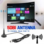 115  New 5dBi Digital DVB-T TV Antenna Freeview HDTV Antenna Aerial Booster For DVB-T Antena TV HDTV Box