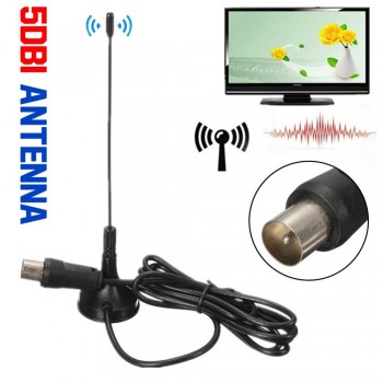 115  New 5dBi Digital DVB-T TV Antenna Freeview HDTV Antenna Aerial Booster For DVB-T Antena TV HDTV Box