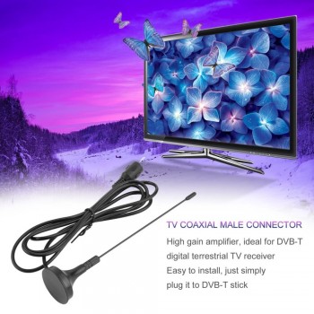 115  New 5dBi Digital DVB-T TV Antenna Freeview HDTV Antenna Aerial Booster For DVB-T Antena TV HDTV Box