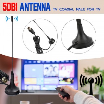 115  New 5dBi Digital DVB-T TV Antenna Freeview HDTV Antenna Aerial Booster For DVB-T Antena TV HDTV Box