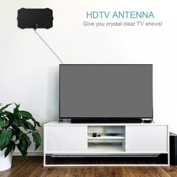 100 Miles HD 1080P Indoor Digital TV Antenna HDTV Antena DVB-T/T2 DVB T/T2 DVBT2 Cable TV Antena UHF VHF DTV Antennas Aerial