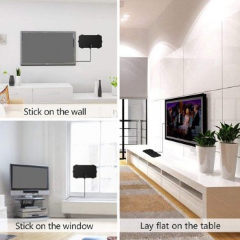 100 Miles HD 1080P Indoor Digital TV Antenna HDTV Antena DVB-T/T2 DVB T/T2 DVBT2 Cable TV Antena UHF VHF DTV Antennas Aerial