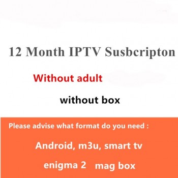 IPTV Subscription French italia Dutch Arabic Spain Sweden Portugal Poland Nordic USA UK Indian latino android Smart IPTV M3U