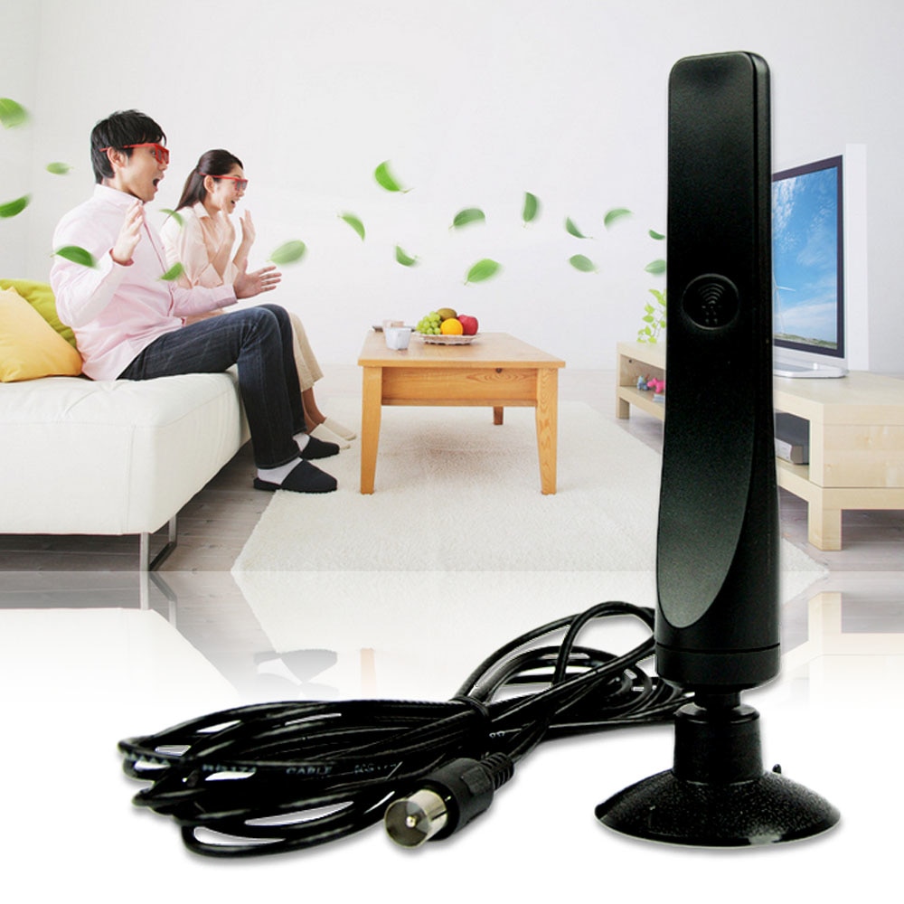 YCDC 12dBi Aerial TV Antenna For DVB-T TV HDTV Digital Freeview HDTV Antenna Booster sale 2018 Hot New Free shipping