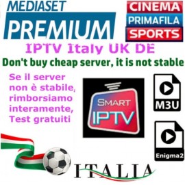 4000+Channels VOD 1/3/6/12 Months Italy IPTV Europe IPTV Support Android m3u enigma2 mag250 Include xxx and DAZN channels