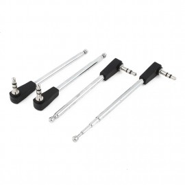 4pcs metal Cell Phone Multi Purpose 3.5mm FM Radio Antenna 8.8 inch Long