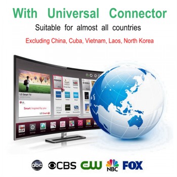 Indoor TV Antenna Aerial Digital HDTV Antennas 50 Miles Range 4K 1080P HD VHF UHF Freeview Television Antenna Satelite