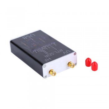 Ham Radio Receiver 100KHz-1.7GHz full Band UV HF RTL-SDR USB Tuner Receiver R820T+8232 Ham Radio Software Defined Radio