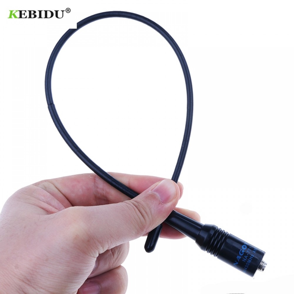 SMA Female Dual Wide Band Flexible Antenna Two Way Radio NA-771 NA771 SMA-F VHF/UHF 144/430MHz for Kenwood BAOFENG UV-5R BF-888S