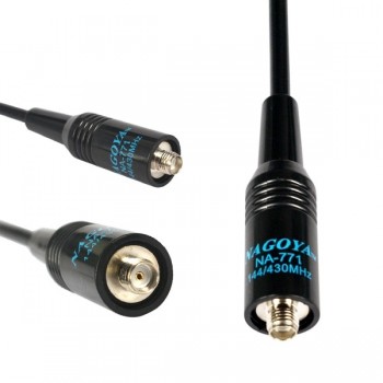 SMA Female Dual Wide Band Flexible Antenna Two Way Radio NA-771 NA771 SMA-F VHF/UHF 144/430MHz for Kenwood BAOFENG UV-5R BF-888S