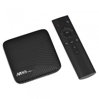 MECOOL M8S PRO L Android 7.1 Amlogic S912 TV BOX 4K HD WIFI Bluetooth Voice Remote Control Smart TV BOX Media Player PK X96