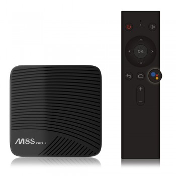 MECOOL M8S PRO L Android 7.1 Amlogic S912 TV BOX 4K HD WIFI Bluetooth Voice Remote Control Smart TV BOX Media Player PK X96