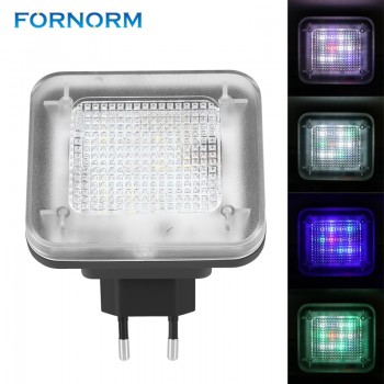 FORNORM TV Simulator Dummy Fake TV Simulator Anti-burglar Home Security Tool Burglar Deterrent with Timer and Light Sensor