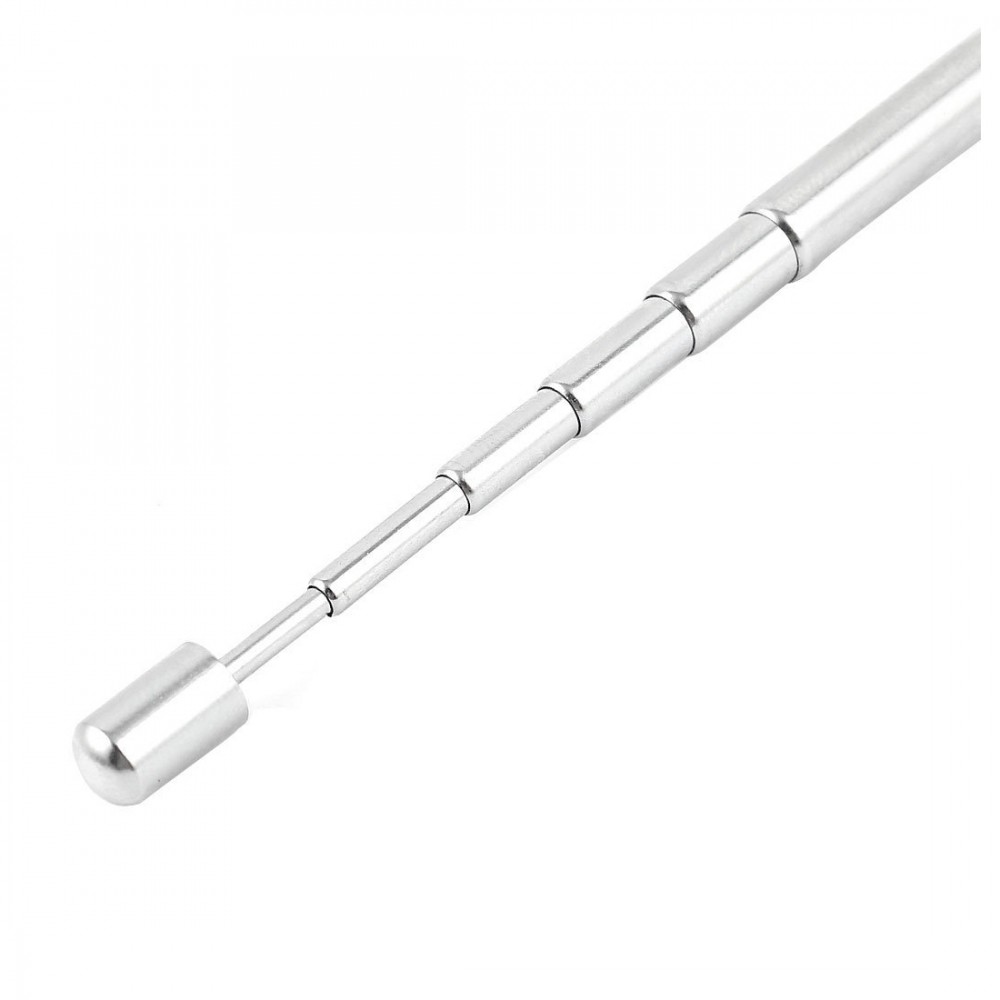 SCLS 22 cm DAB radio, 100 centimeters of television 6 part telescopic antenna aerial silver