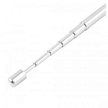 SCLS 22 cm DAB radio, 100 centimeters of television 6 part telescopic antenna aerial silver