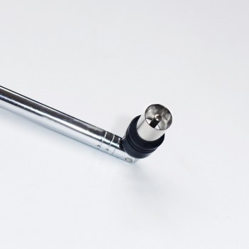 Dlenp Telescopic Antenna  DVB-T Antenna 15dbi DVB-T TV HDTV Antenna IEC Male Connector Aerial