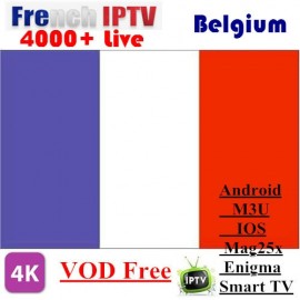 French IPTV Belgium IPTV Arabic IPTV Dutch IPTV SUNATV Support Android m3u enigma2 mag250 TVIP 4000+Vod supported.