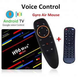 H96 MAX Plus Android 8.1 TV Box 4GB RAM 32GB 64GB ROM Set Top Box RK3328 2.4G/5G Wifi 4K H.265 smart Media Player h96 pro PK X96