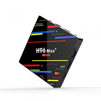 H96 MAX Plus Android 8.1 TV Box 4GB RAM 32GB 64GB ROM Set Top Box RK3328 2.4G/5G Wifi 4K H.265 smart Media Player h96 pro PK X96