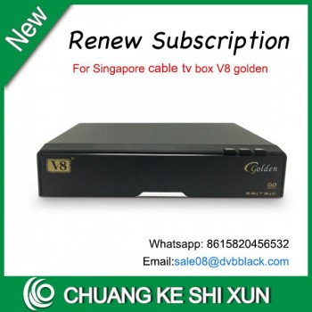 Renew starhub box V9 pro amp; V8 golden amp; V7 amp; V8 Angel stable for watching  all Singapore starhub channels