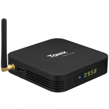 Tanix TX6 TV Box Allwinner H6 4GB DDR3+32GB EMMC 2.4GHz + 5.8GHz WiFi BT5.0 Support 4K H.265 100Mbps For Android 7.0 Set Top Box