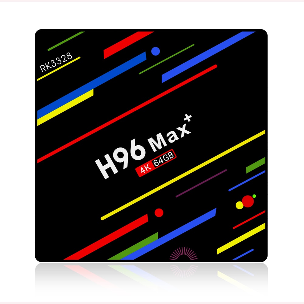 Orignal H96 MAX Plus Smart Android 8.1 TV Box 4GB Ram 32GB 64GB Rom Rockchip RK3328 1080p 4K H.265 USB3.0 BT4.1 IPTV Set Top Box