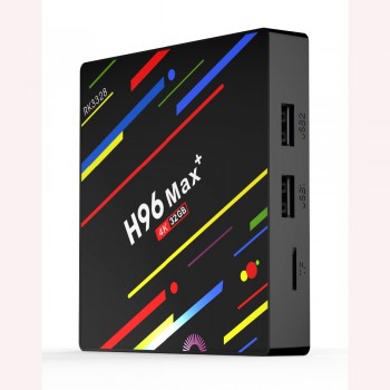 Orignal H96 MAX Plus Smart Android 8.1 TV Box 4GB Ram 32GB 64GB Rom Rockchip RK3328 1080p 4K H.265 USB3.0 BT4.1 IPTV Set Top Box