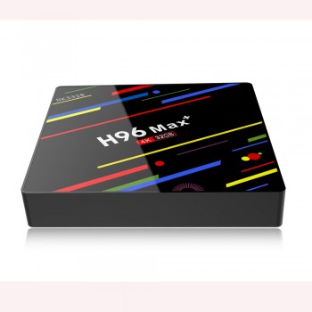 Orignal H96 MAX Plus Smart Android 8.1 TV Box 4GB Ram 32GB 64GB Rom Rockchip RK3328 1080p 4K H.265 USB3.0 BT4.1 IPTV Set Top Box