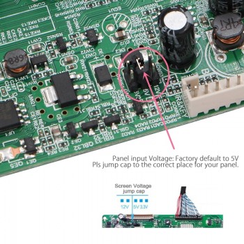 3663 New Digital Signal DVB-C DVB-T2 DVB-T Universal LCD TV Controller Driver Board UPGRADE 3463A Russian USB play LUA63A82