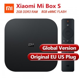 Global Version Original Xiaomi Mi Box S Smart TV Box 4 Android 8.1 4K Quad Core 2GB 8GB HDMI 2.4G 5.8G WiFi Bluetooth 4.2 TV Box