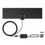 Version TV Antenna, Indoor Digital HDTV Antenna Amplified 50 Mile Range 4K HD VHF UHF Freeview for Life Local Channels Broadcast