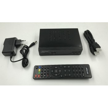 Xtream IPTV DVB-S2 Box SKYSAT V20 support H.265 RJ45 CCCamd Newcamd Xtream IPTV m3u Youtube Auto Powervu Auto Biss Set Top Box