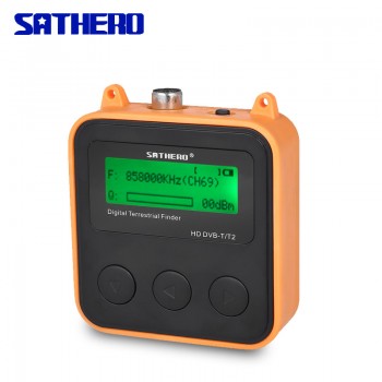 Sathero SH-110HD DVB-T DVB T2 High Definition Finder Portable TV Signal Meter
