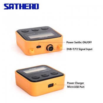 Sathero SH-110HD DVB-T DVB T2 High Definition Finder Portable TV Signal Meter