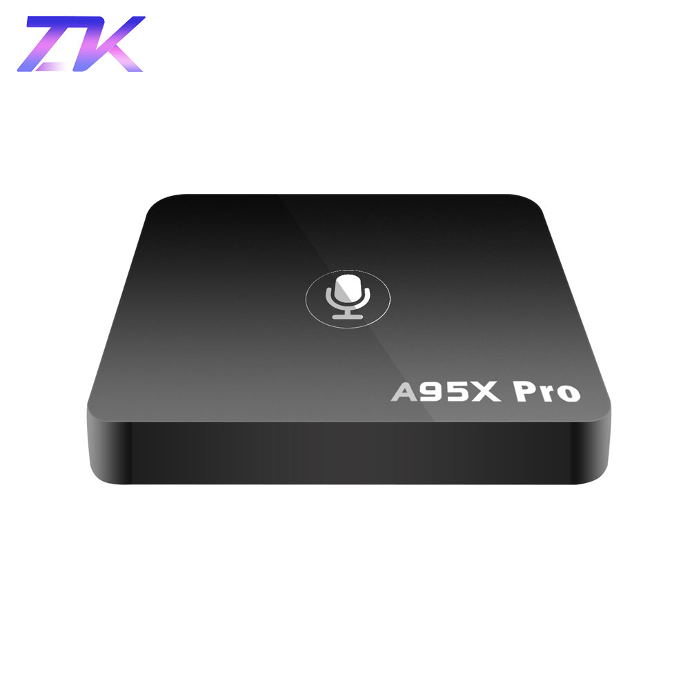 A95X Pro Google TV Box Smart Android 7.1 TV Box  2GB 16GB Voice Remote Control Amlogic S905W Google Player Store Netflix Youtube