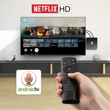 A95X Pro Google TV Box Smart Android 7.1 TV Box  2GB 16GB Voice Remote Control Amlogic S905W Google Player Store Netflix Youtube
